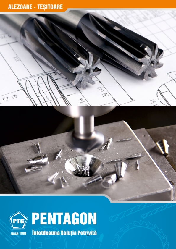 Alezoare teșitoare Pentagon